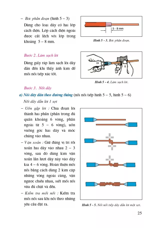 Bài 5 Thực hành: Nối dây dẫn điện