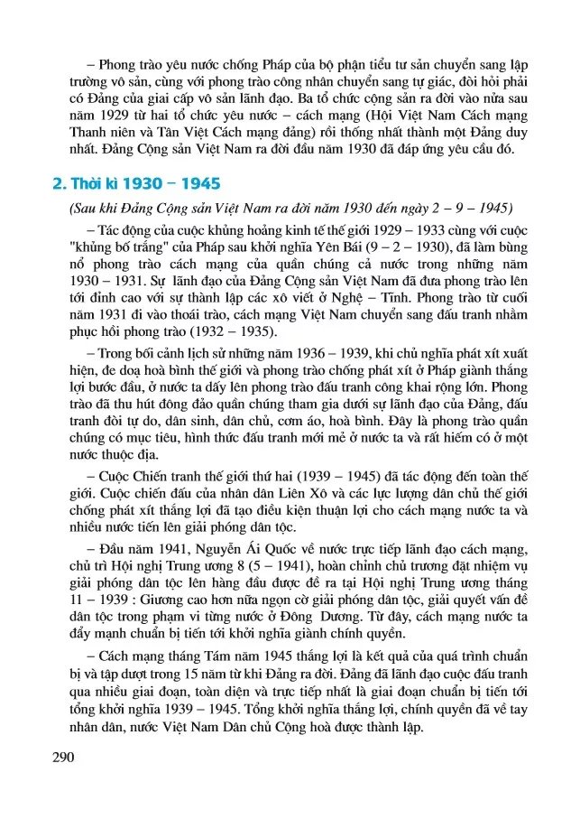 Bài 32. Tổng kết lịch sử Việt Nam từ năm 1919 đến năm 2000