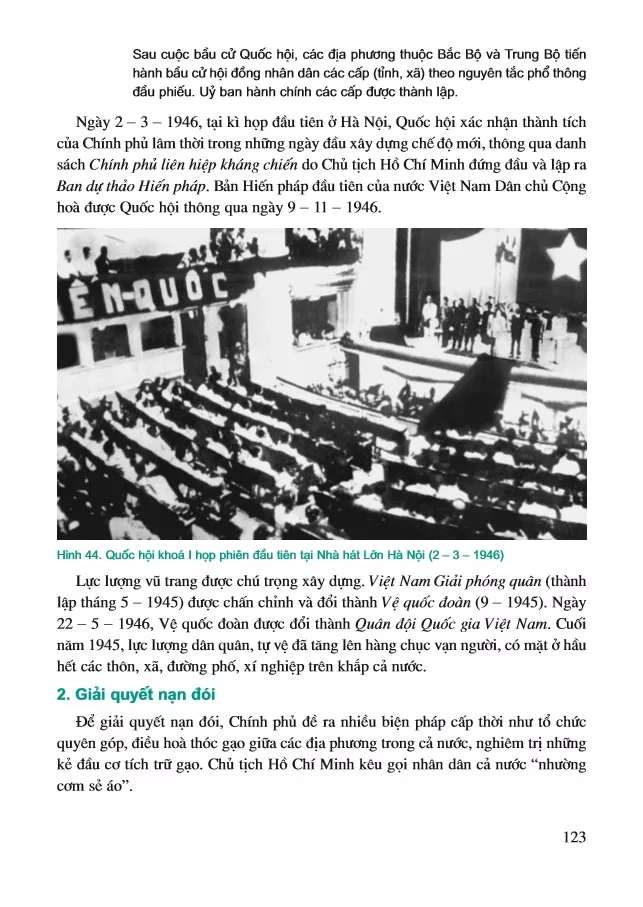 Bài 17. Nước Việt Nam Dân chủ Cộng hoà từ sau ngày 2 – 9 – 1945 đến trước ngày 19 – 12 – 1946