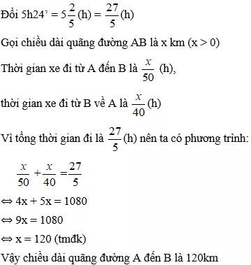Cách giải bài toán bằng cách lập phương trình cực hay: Bài toán chuyển động | Toán lớp 8 Cach Giai Bai Toan Bang Cach Lap Phuong Trinh Bai Toan Chuyen Dong A02
