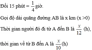 Cách giải bài toán bằng cách lập phương trình cực hay: Bài toán chuyển động | Toán lớp 8 Cach Giai Bai Toan Bang Cach Lap Phuong Trinh Bai Toan Chuyen Dong A15
