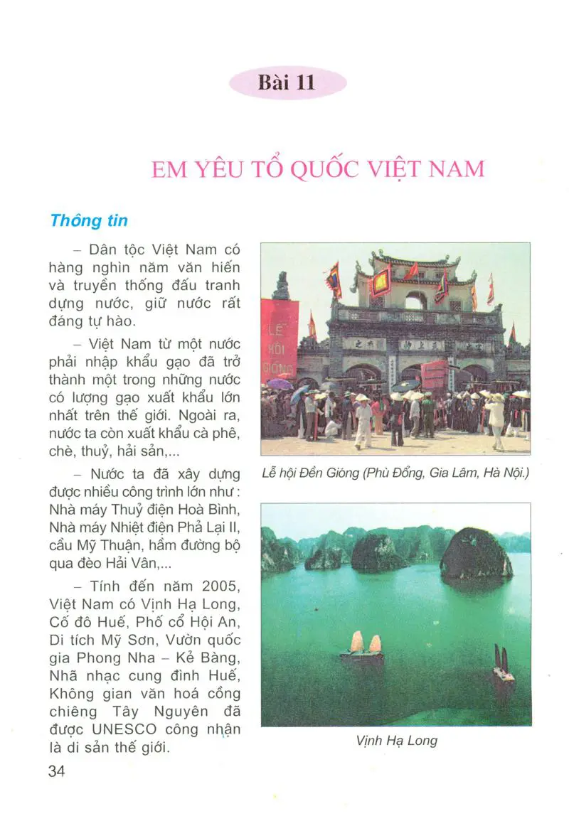Bài 11: Em yêu Tổ quốc Việt Nam