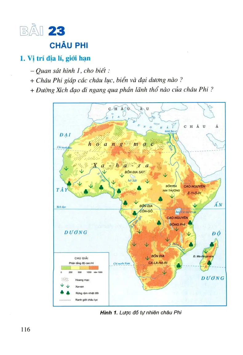 Bài 23: Châu Phi