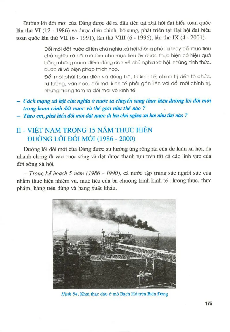 Bài 33: Việt Nam trên đường đổi mới đi lên chủ nghĩa xã hội (từ năm 1986 đến năm 2000)