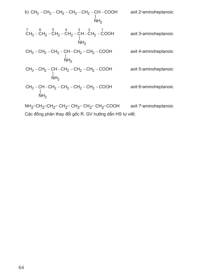 Bài 12. Luyện tập : Cấu tạo và tính chất của amin, amino axit và protein