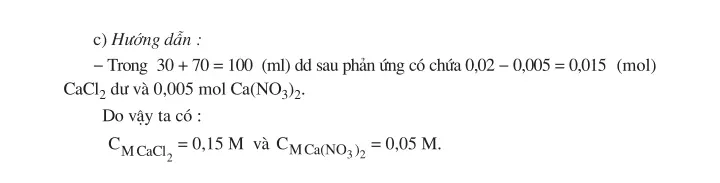 Bài 9 (1 tiết) : Tính chất hoá học của muối