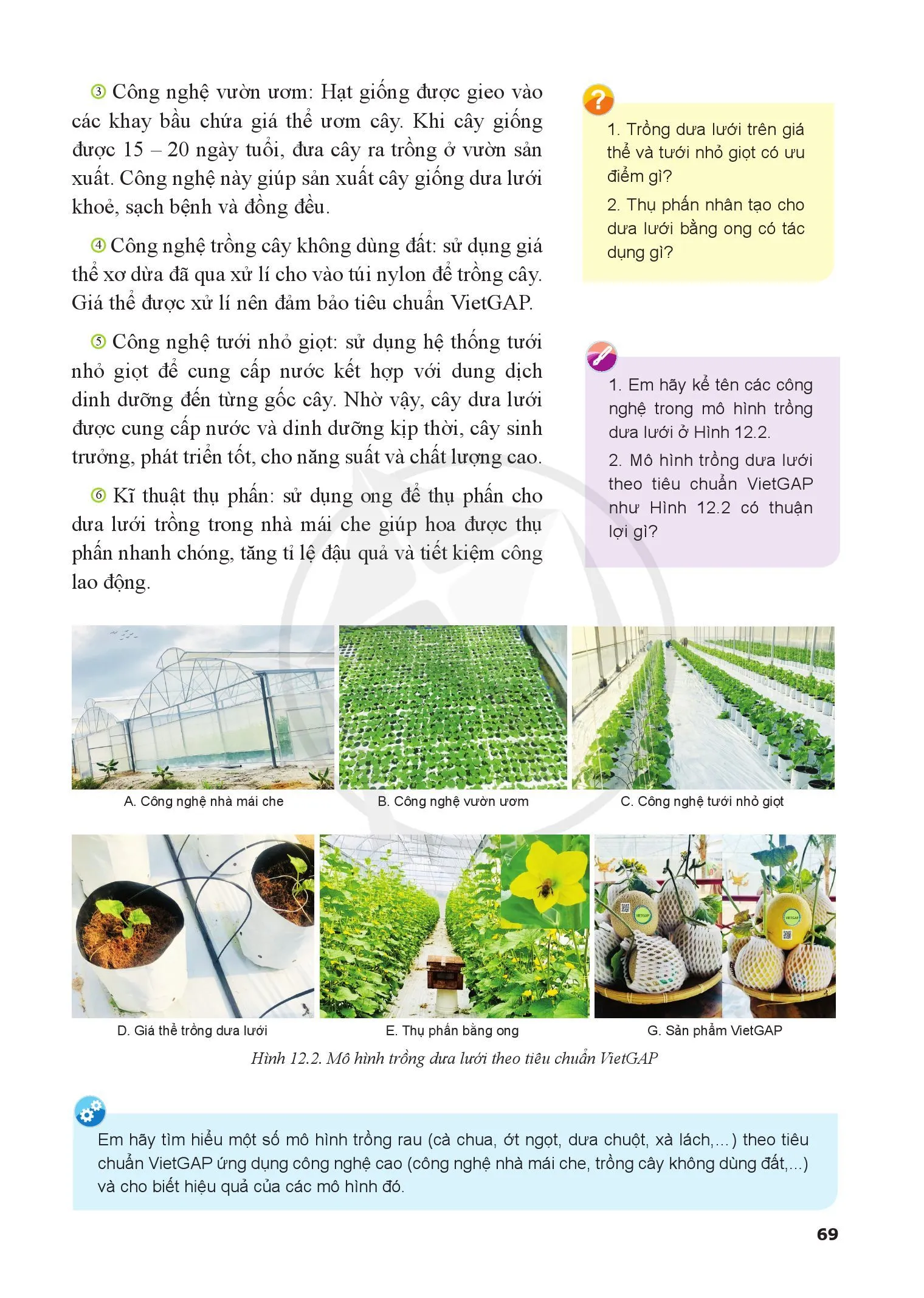 Bài 12. Một số mô hình trồng trọt theo tiêu chuẩn VietGAP