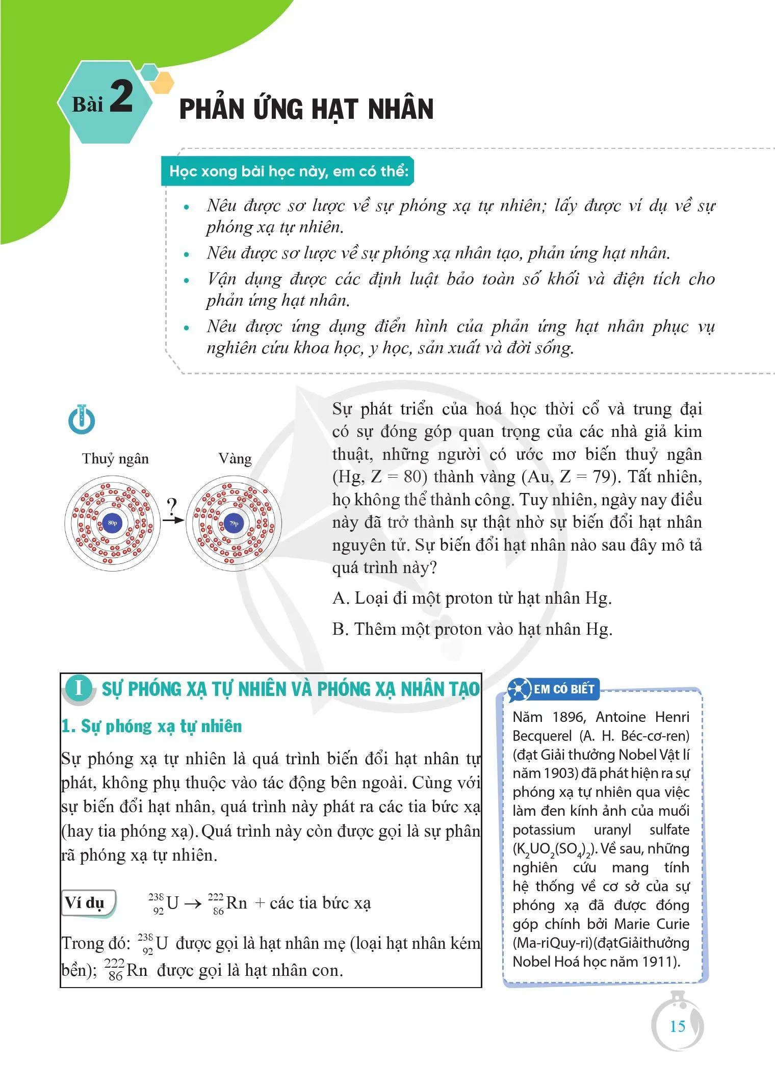 Bài 1. Liên kết hoá học và hình học phân tử .