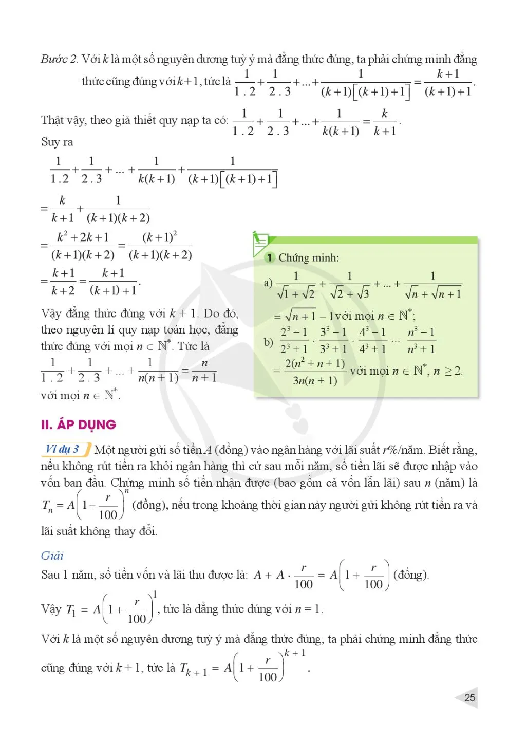 Bài 1. Phương pháp quy nạp toán học