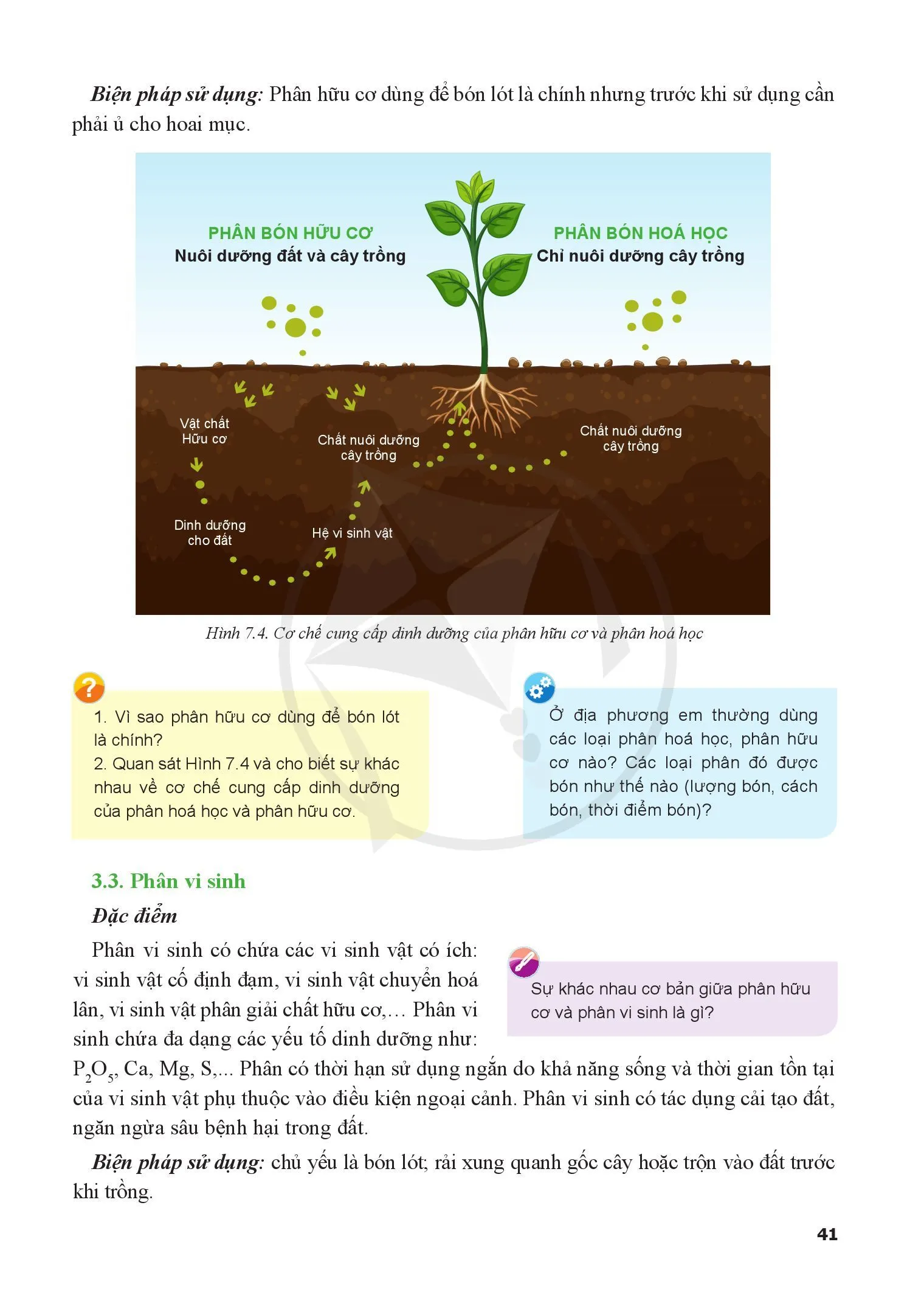 Bài 7. Một số loại phân bón thường dùng trong trồng trọt