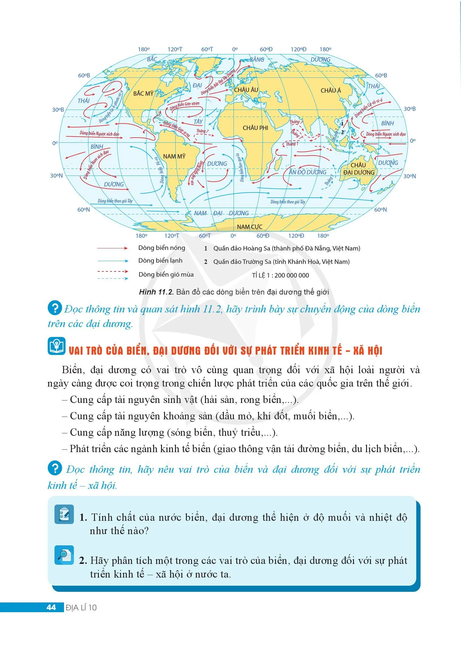 Bài 11. Nước biển và đại dương