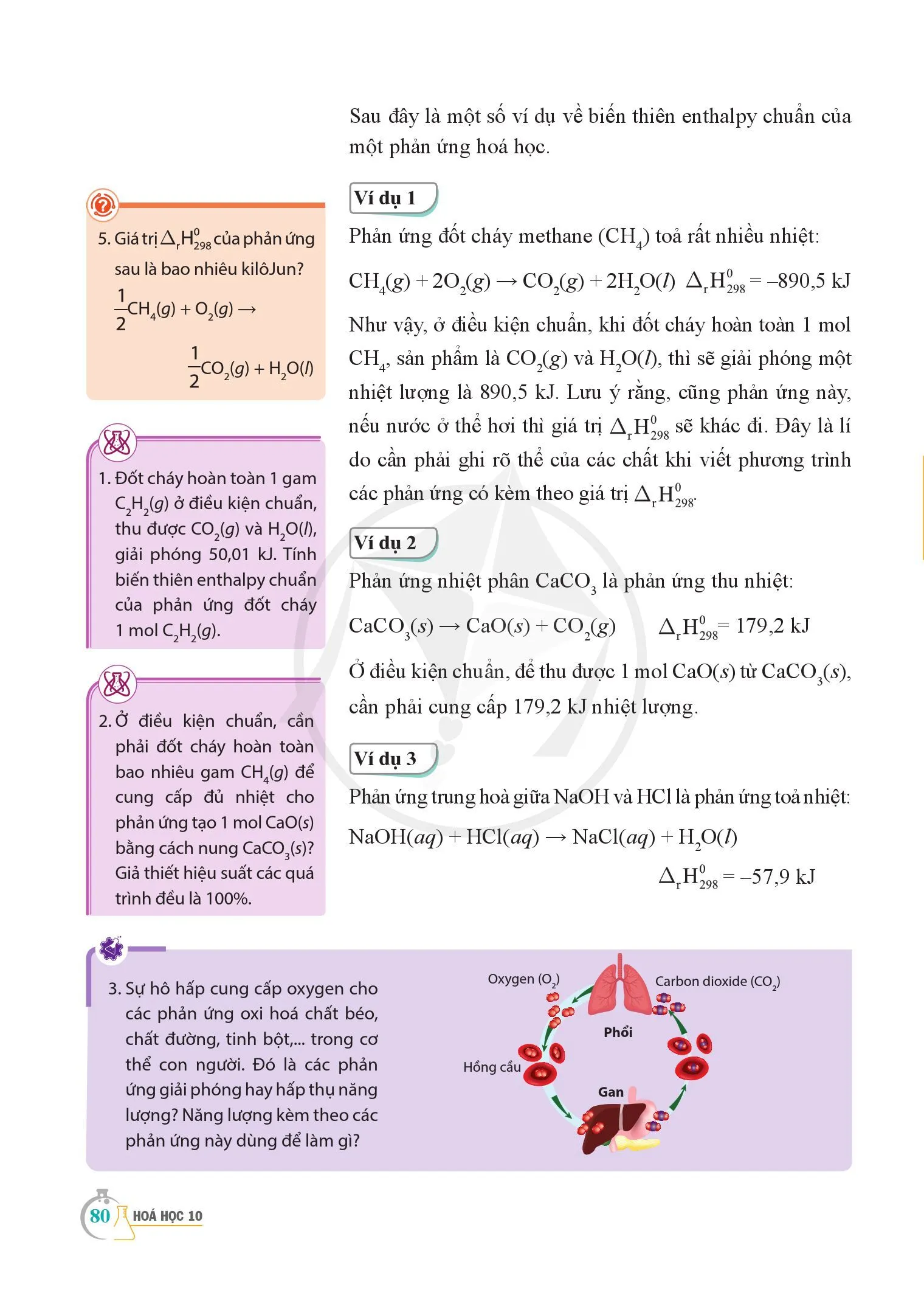 Bài 14. Phản ứng hoá học và enthalpy.