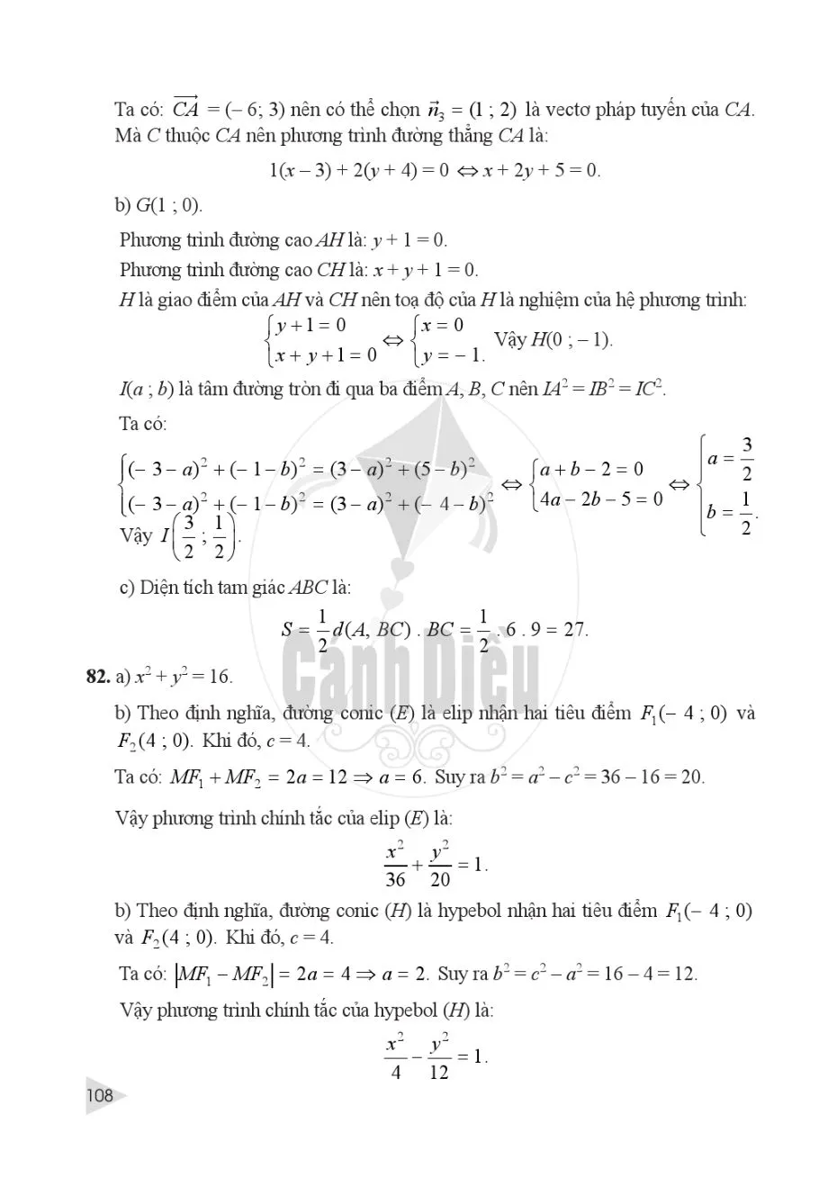 Lời giải – Hướng dẫn – Đáp số