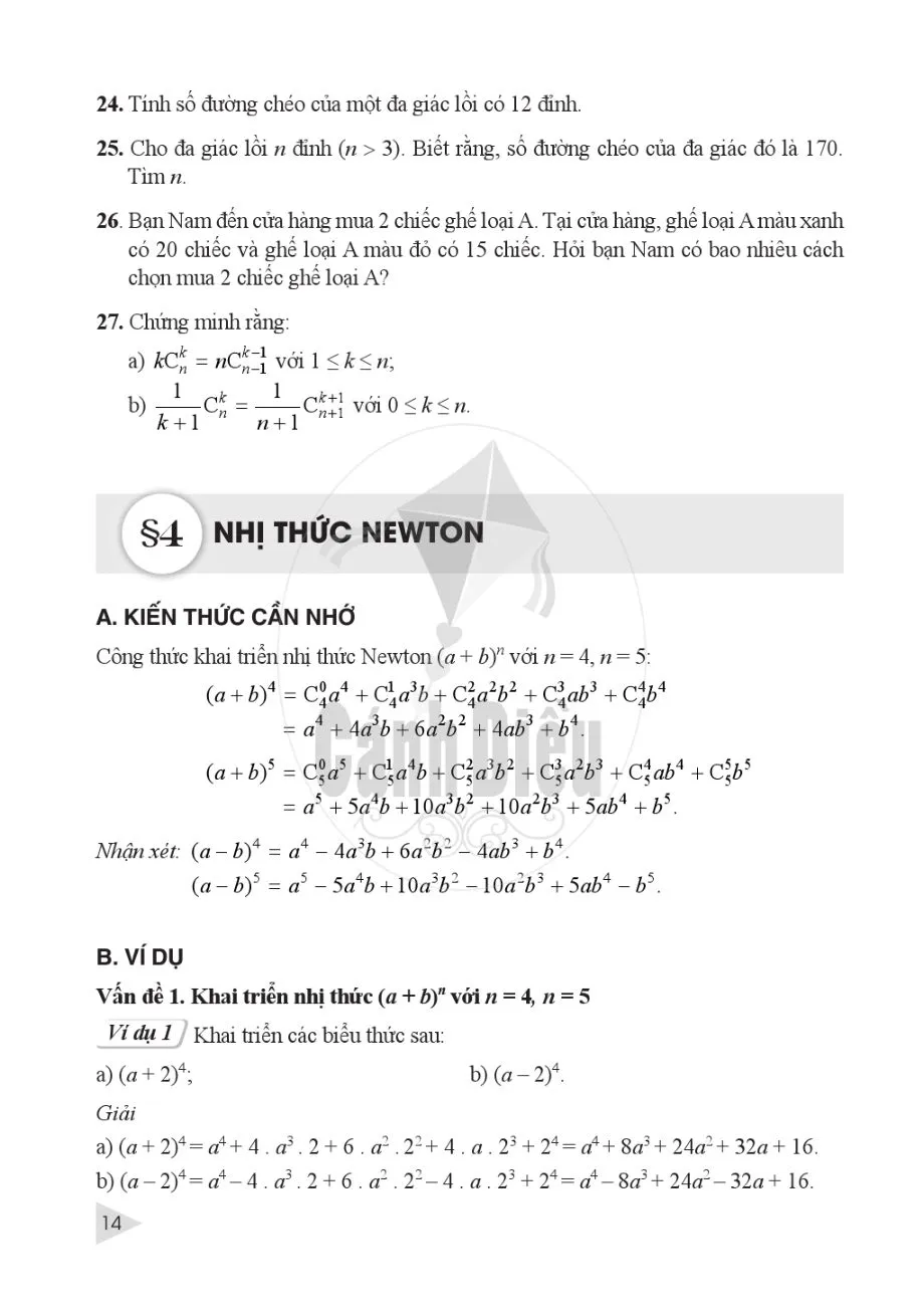 §4. Nhị thức Newton