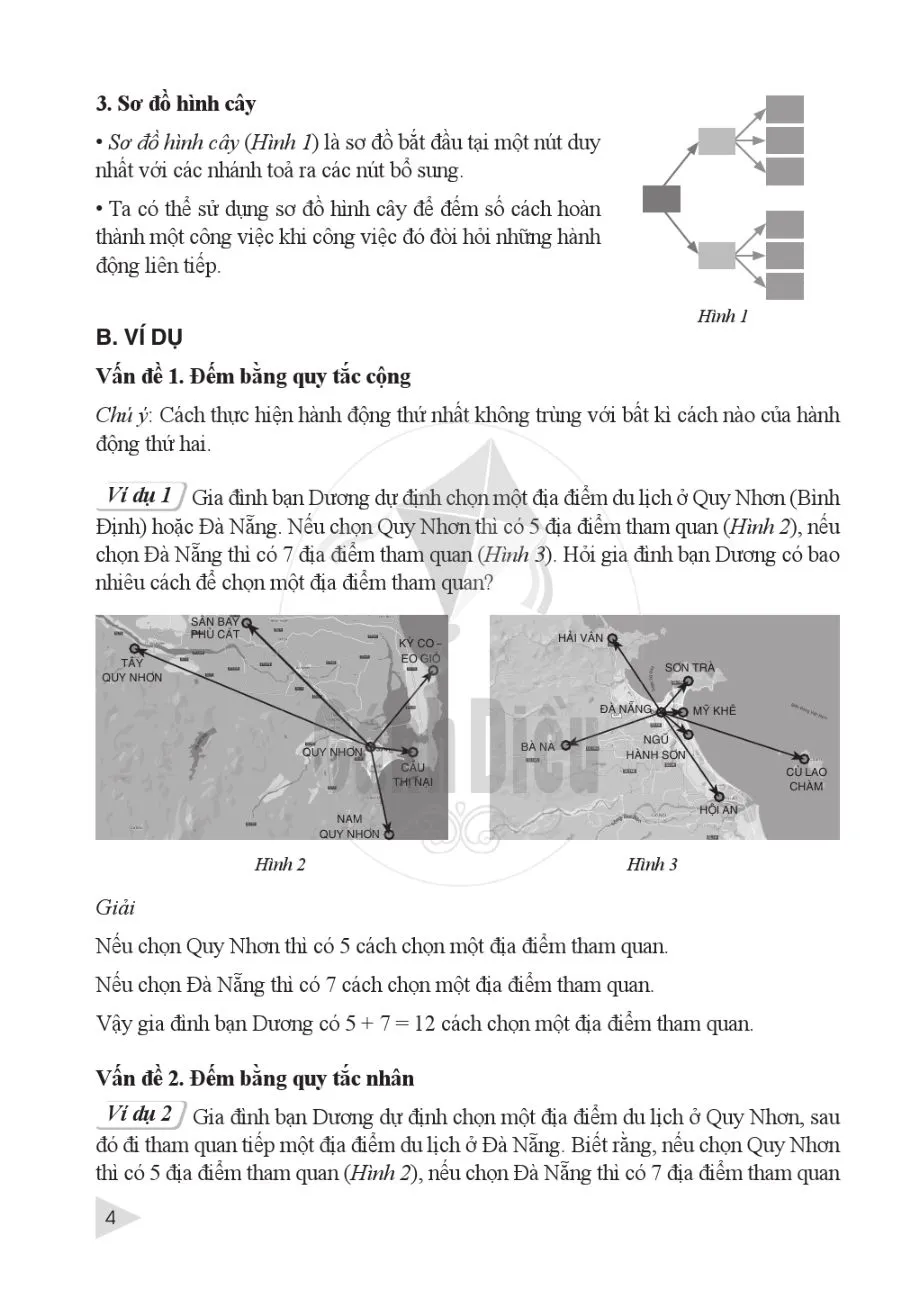 §1. Quy tắc cộng. Quy tắc nhân. Sơ đồ hình cây