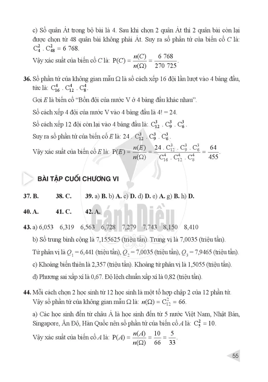 CHƯƠNG V. ĐẠI SỐ TỔ HỢP