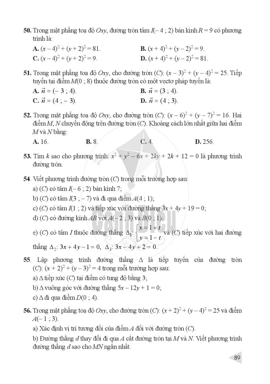 §6. Ba đường conic