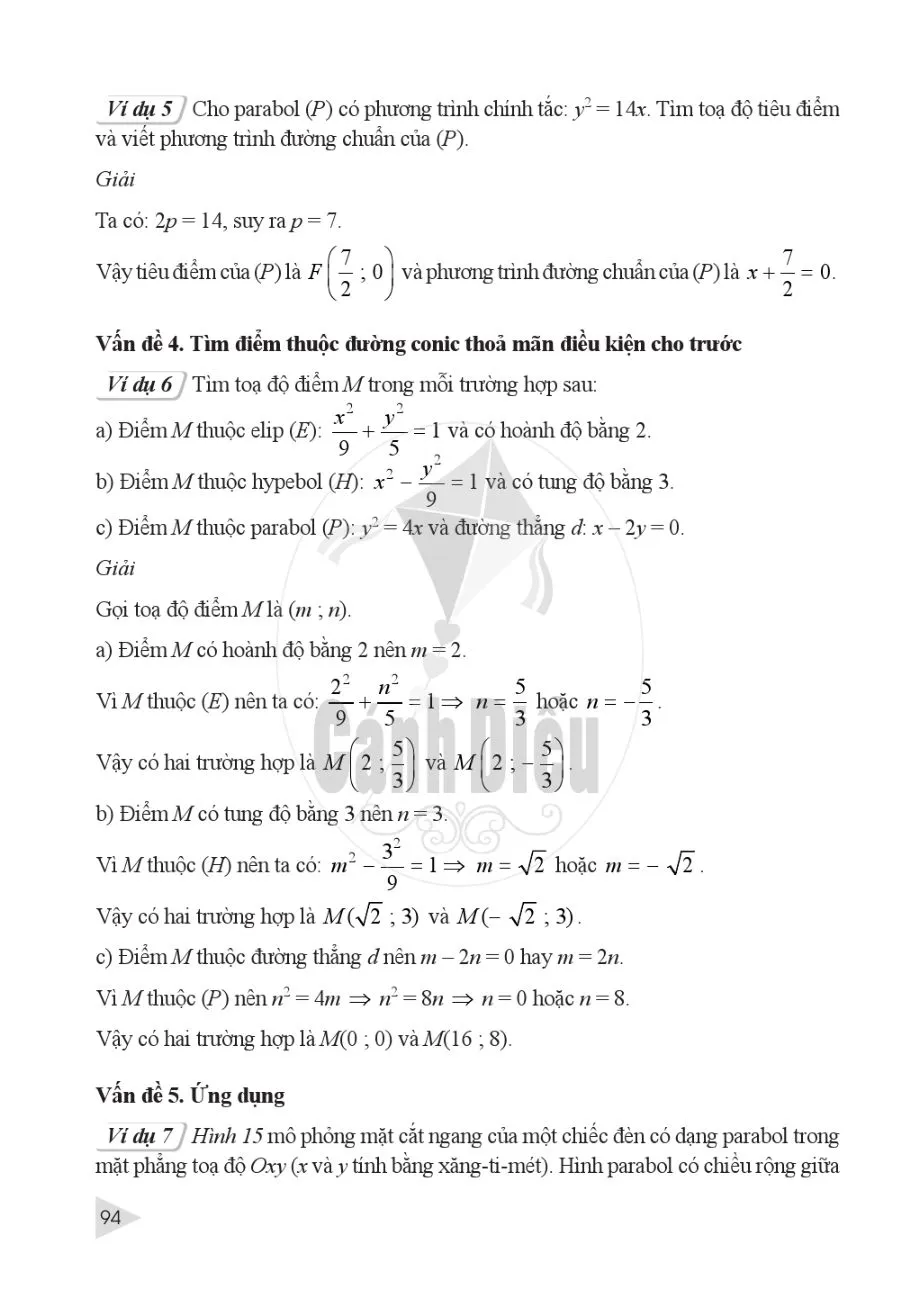 §6. Ba đường conic