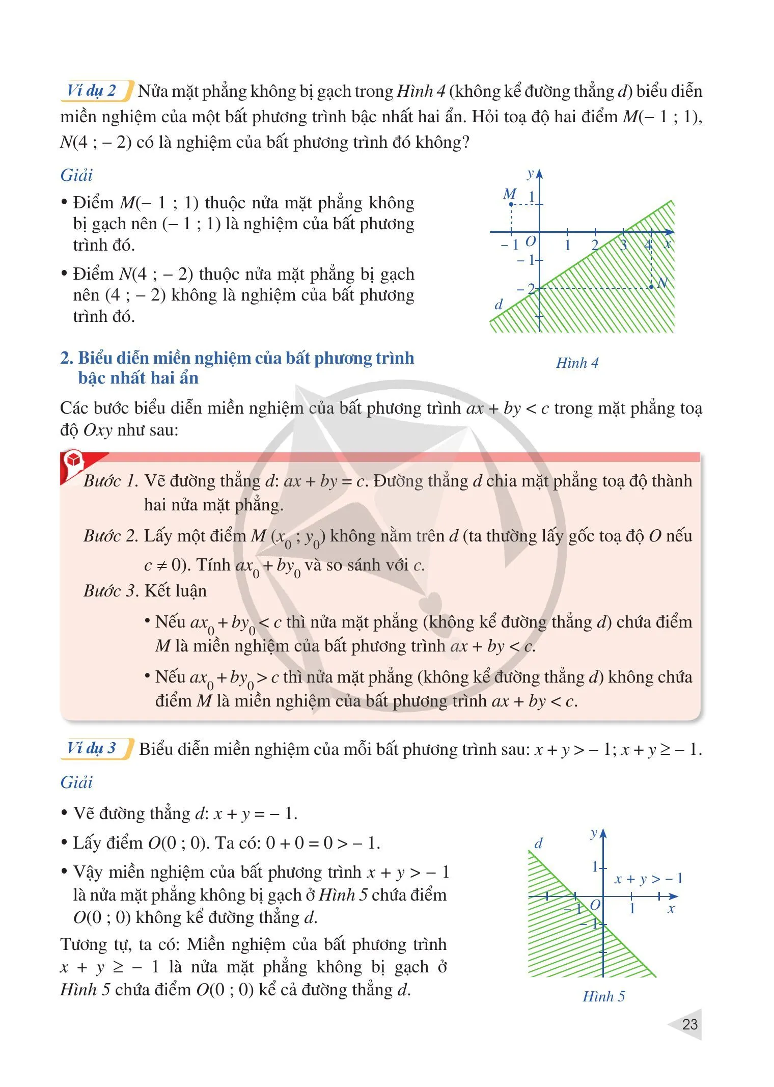 §1. Bất phương trình bậc nhất hai ẩn