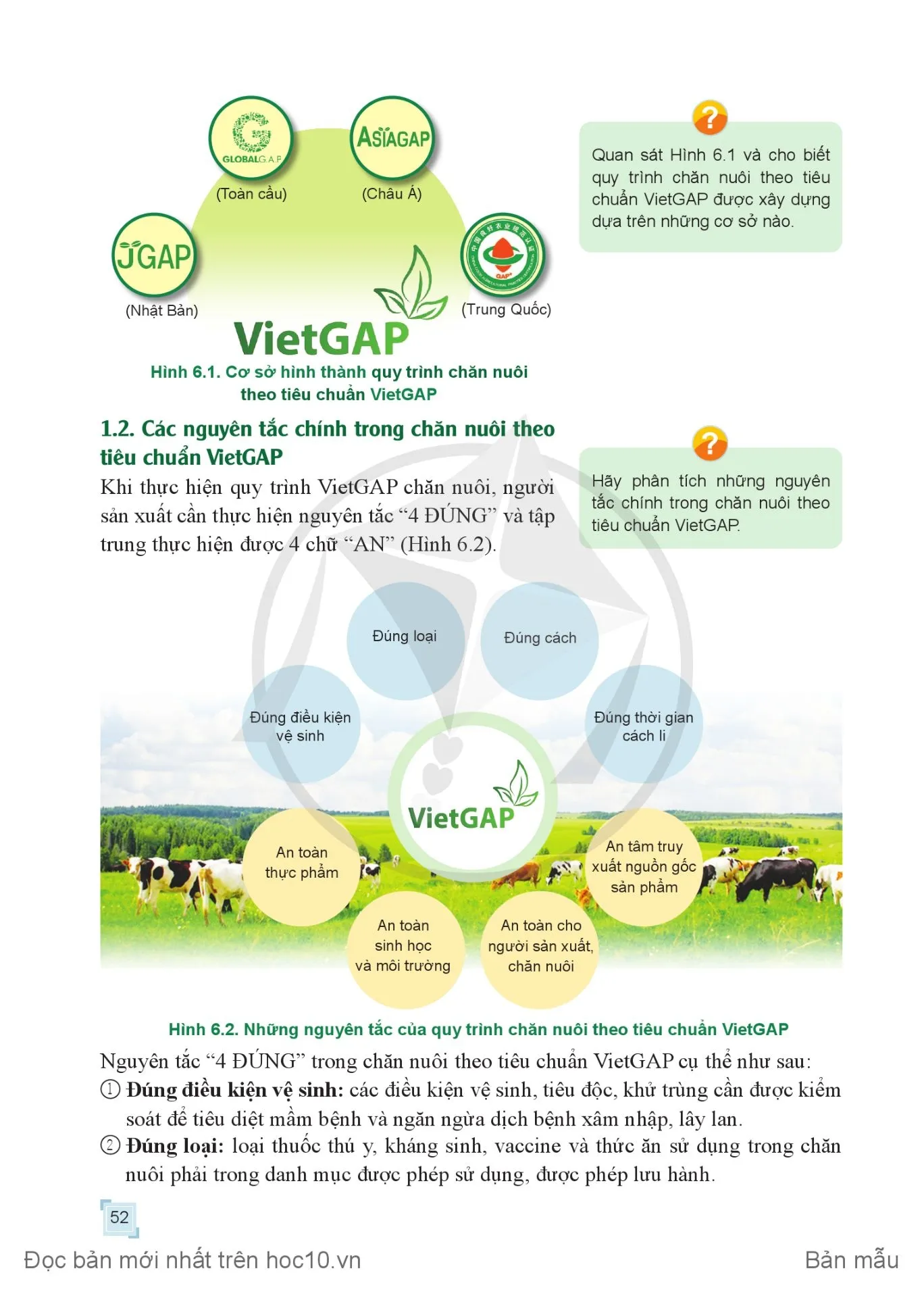 Bài 6. Giới thiệu chung về chăn nuôi theo tiêu chuẩn VietGAP 