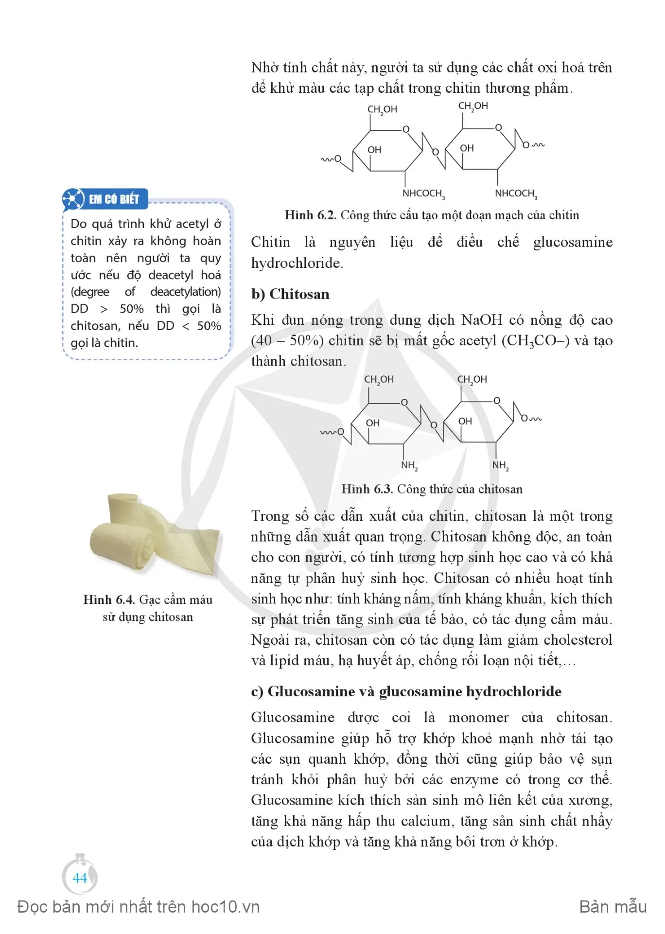 Bài 6. Điều chế glucosamine hydrochloride từ vỏ tôm...