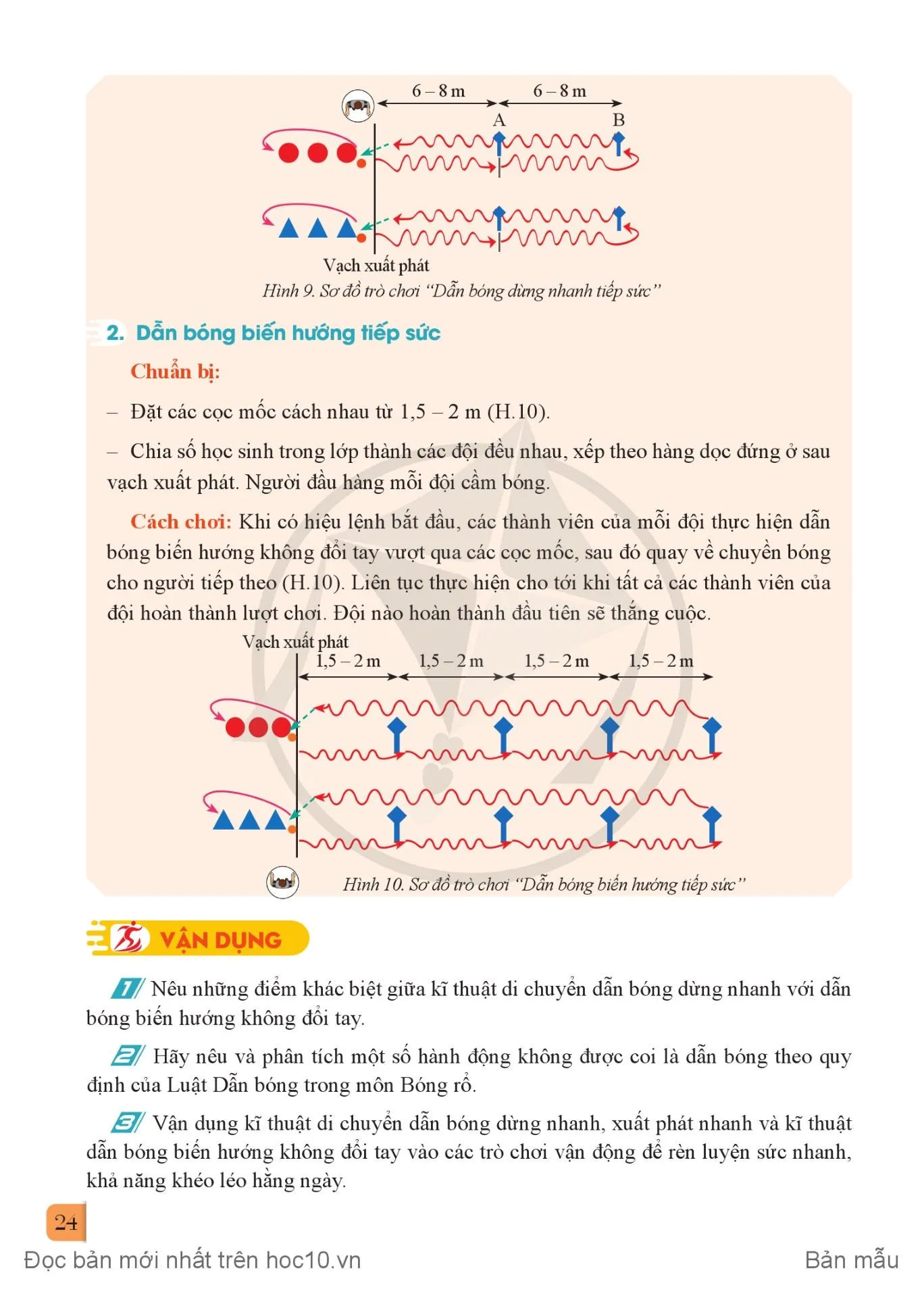 Bài 2. Kĩ thuật di chuyển dẫn bóng