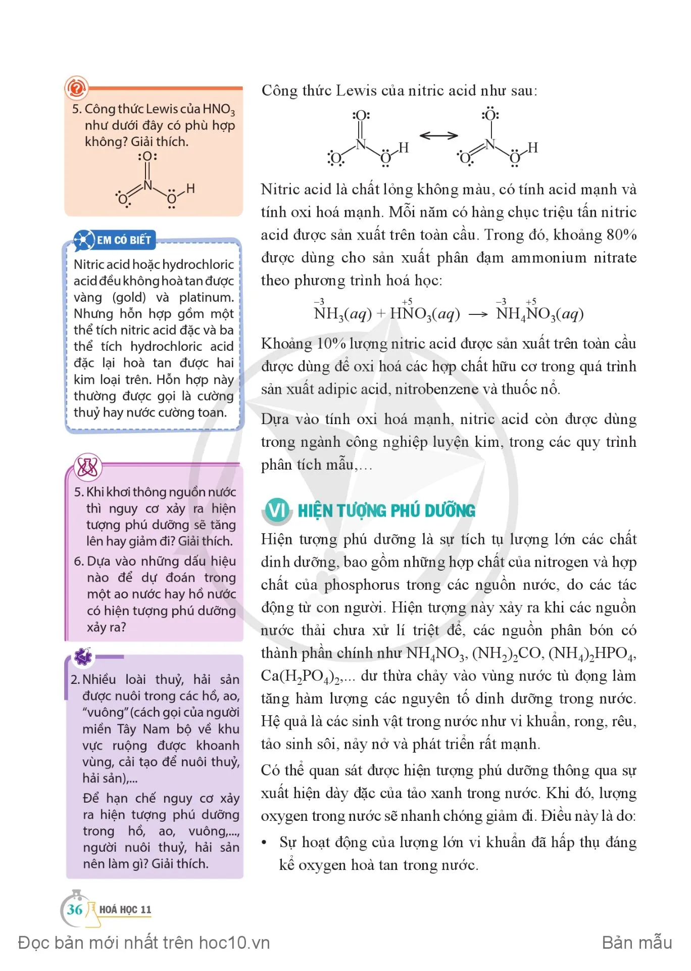 Bài 5. Một số hợp chất quan trọng của nitrogen.