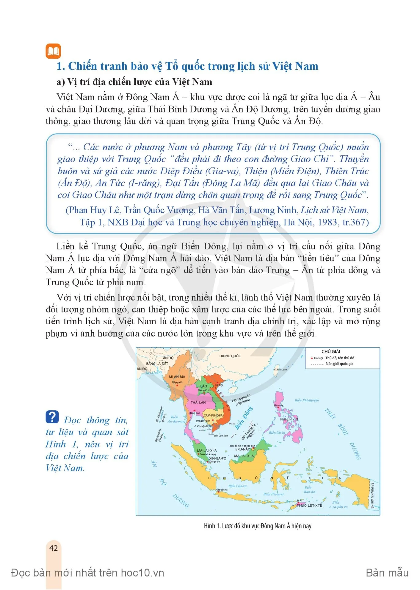 Bài 7. Khái quát về chiến tranh bảo vệ Tổ quốc trong lịch sử Việt Nam