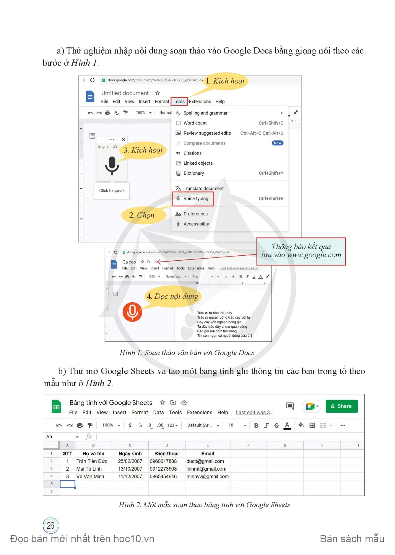 Bài 5. Phần mềm ứng dụng và dịch vụ phần mềm 