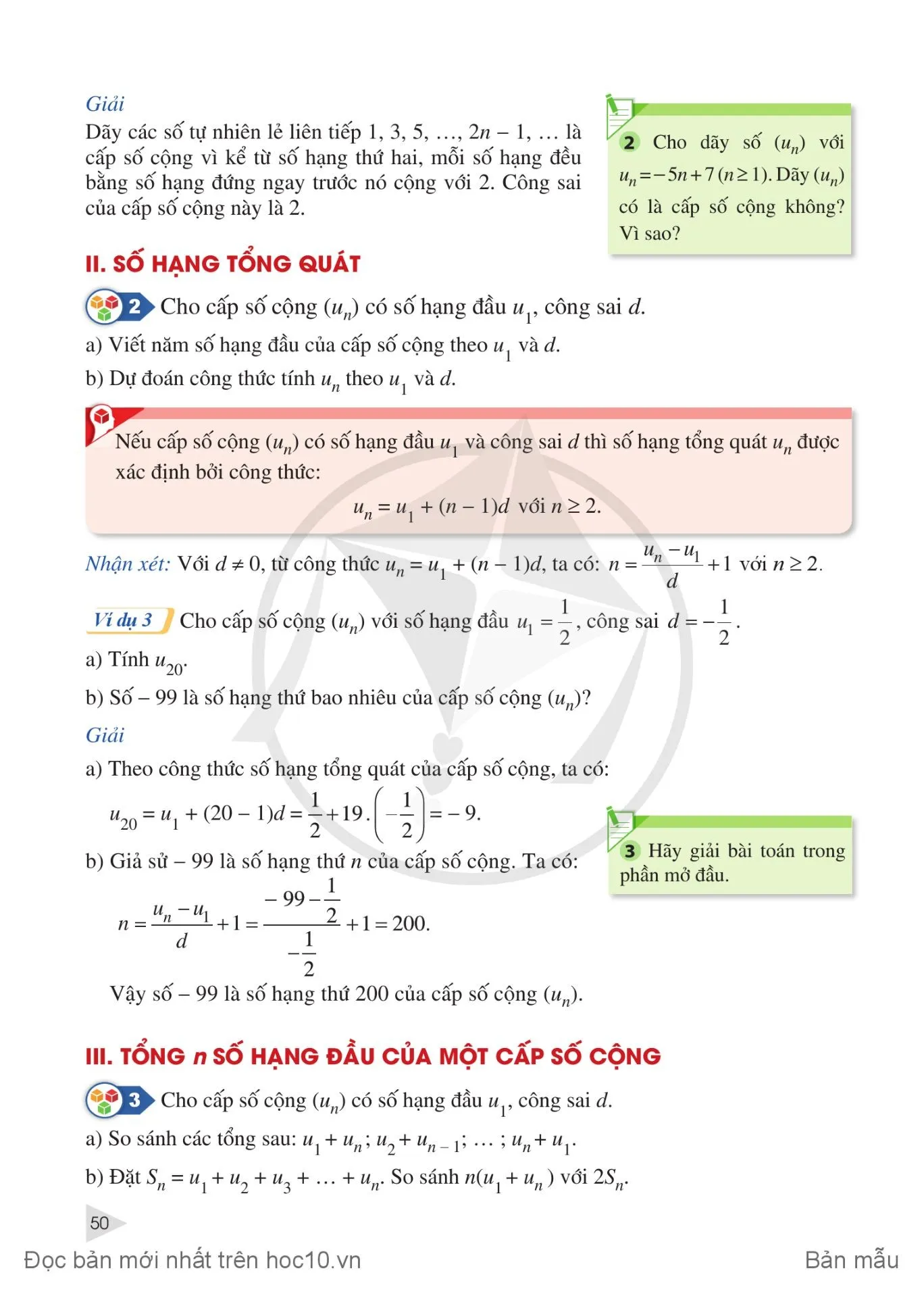 §2. Cấp số cộng