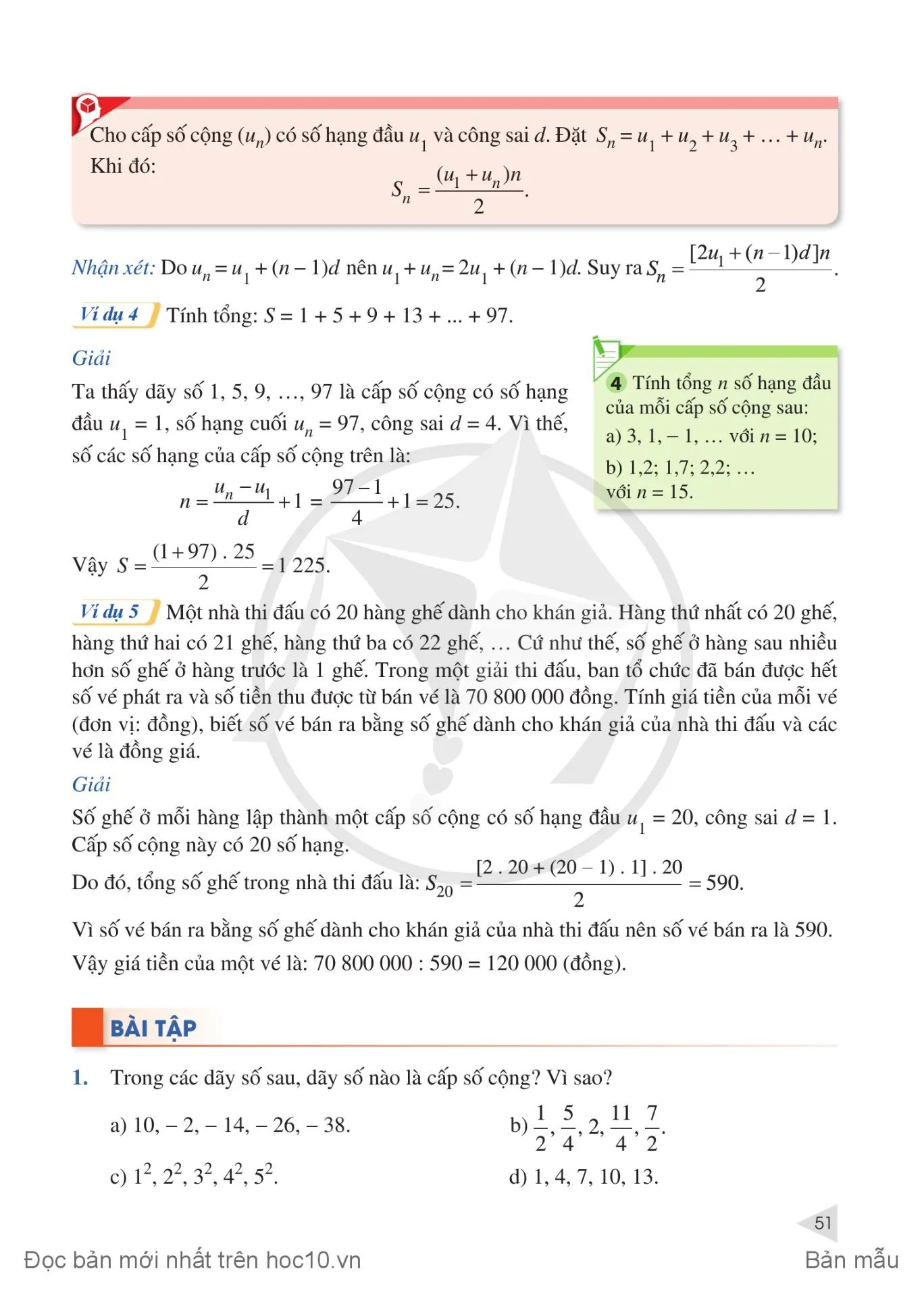 §2. Cấp số cộng