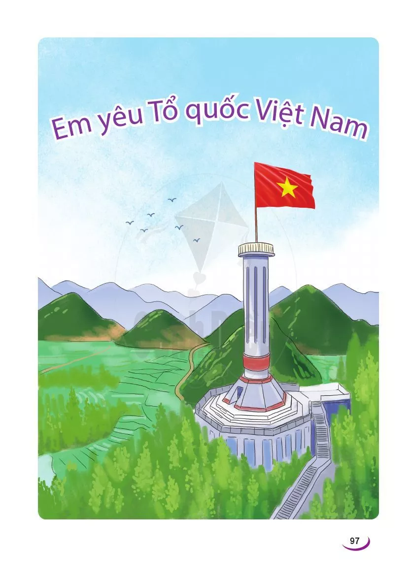 Em yêu Tổ quốc Việt Nam, sách giáo khoa học online giúp em hiểu thêm về văn hóa, lịch sử và con người Việt Nam. Bên cạnh đó, buổi tối em thường vẽ những bức tranh mang ý nghĩa tình yêu với đất nước của mình. Hãy cùng chiêm ngưỡng và thưởng thức nét vẽ tinh tế của em nhé.