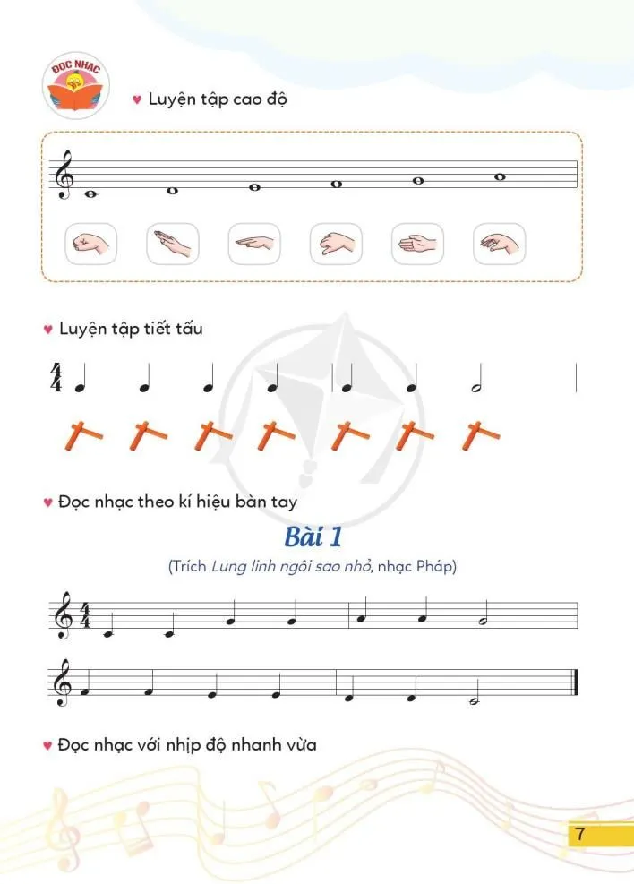 * Chủ đề 1: NIỀM VUI