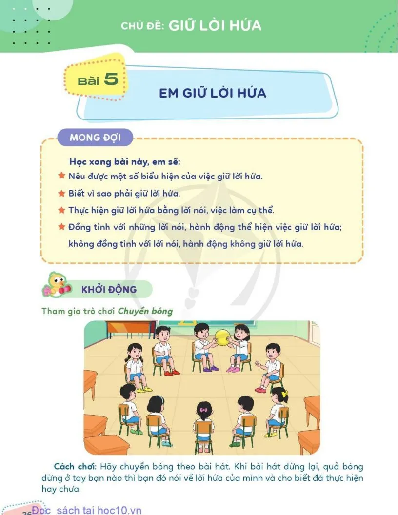 Bài 4. Em ham học hỏi