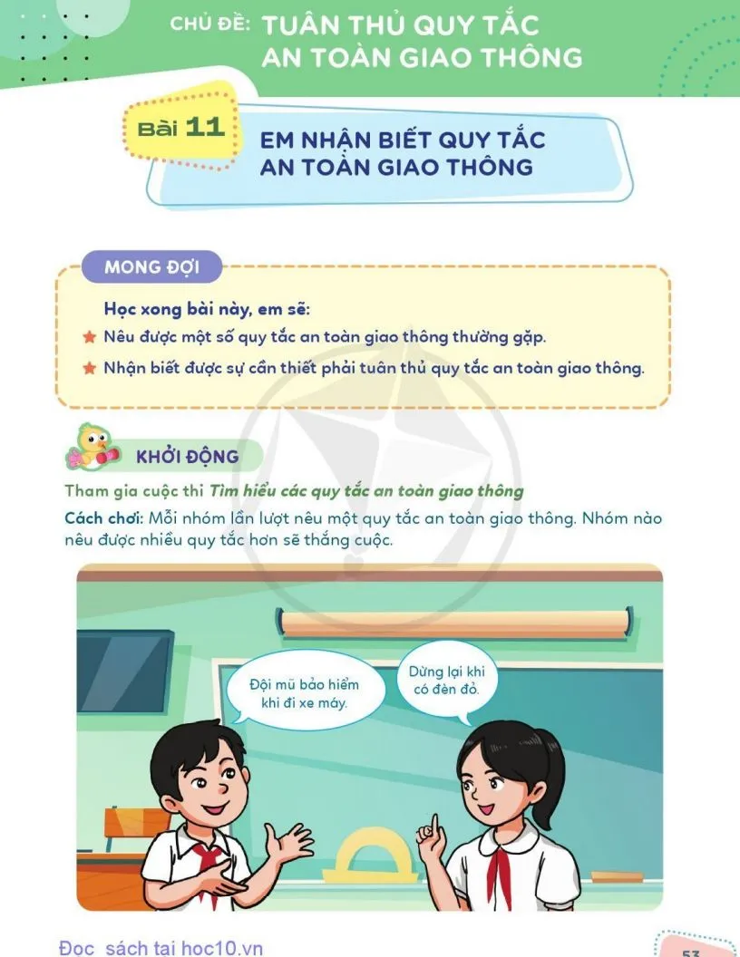 Bài 10. Em xử lí bất hoà với bạn