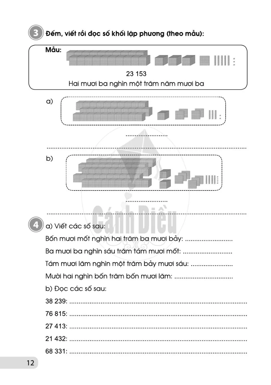 Bài 62. Các số trong phạm vi 100 000.