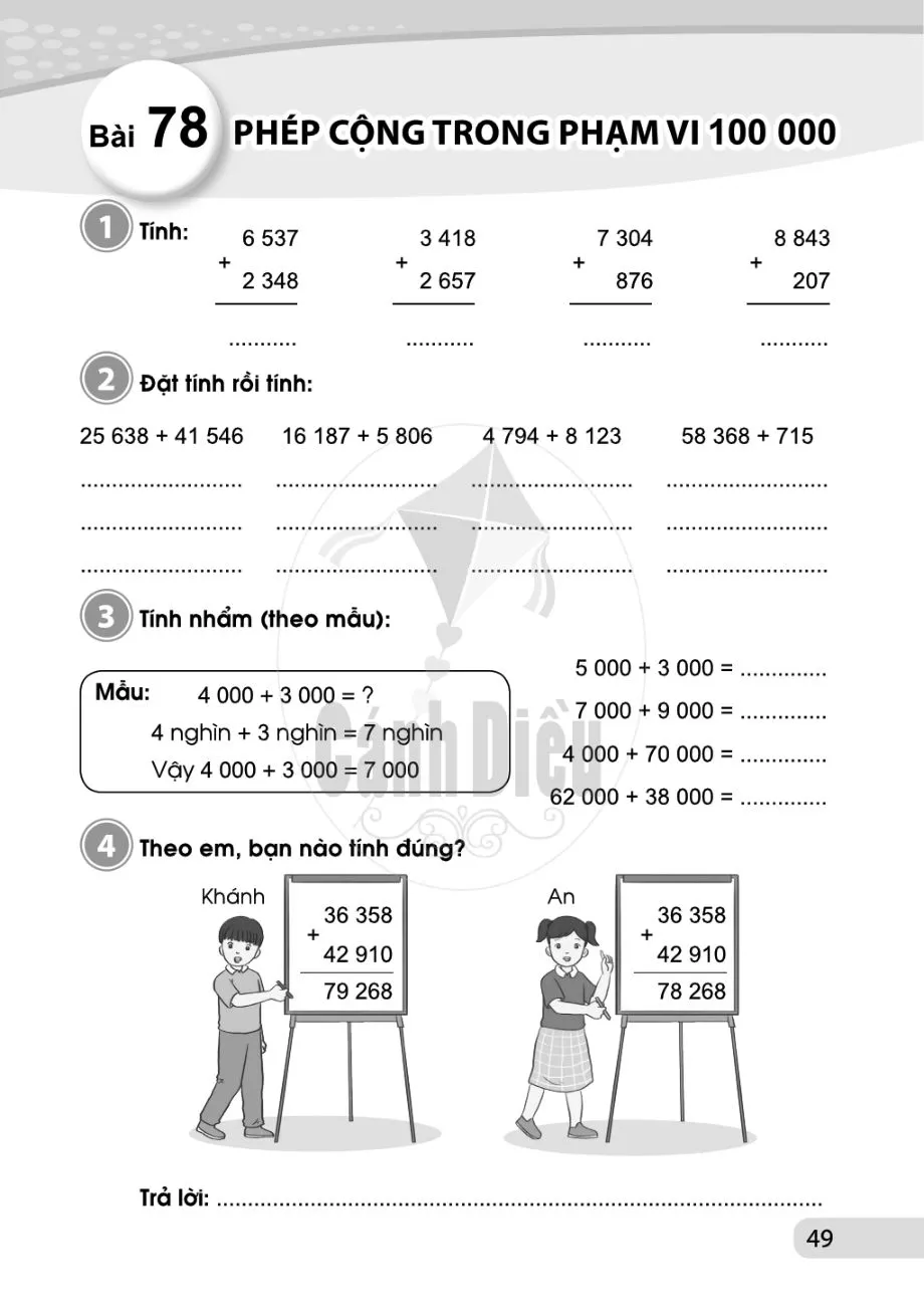 Bài 77. Bài kiểm tra số 3