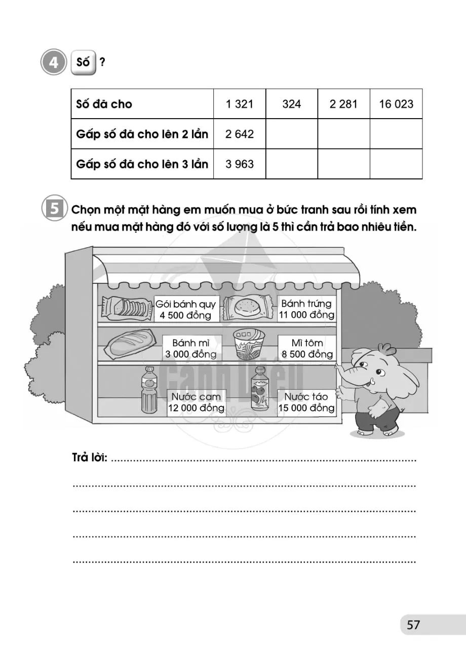 Bài 82. Nhân với số có một chữ số (có nhớ)