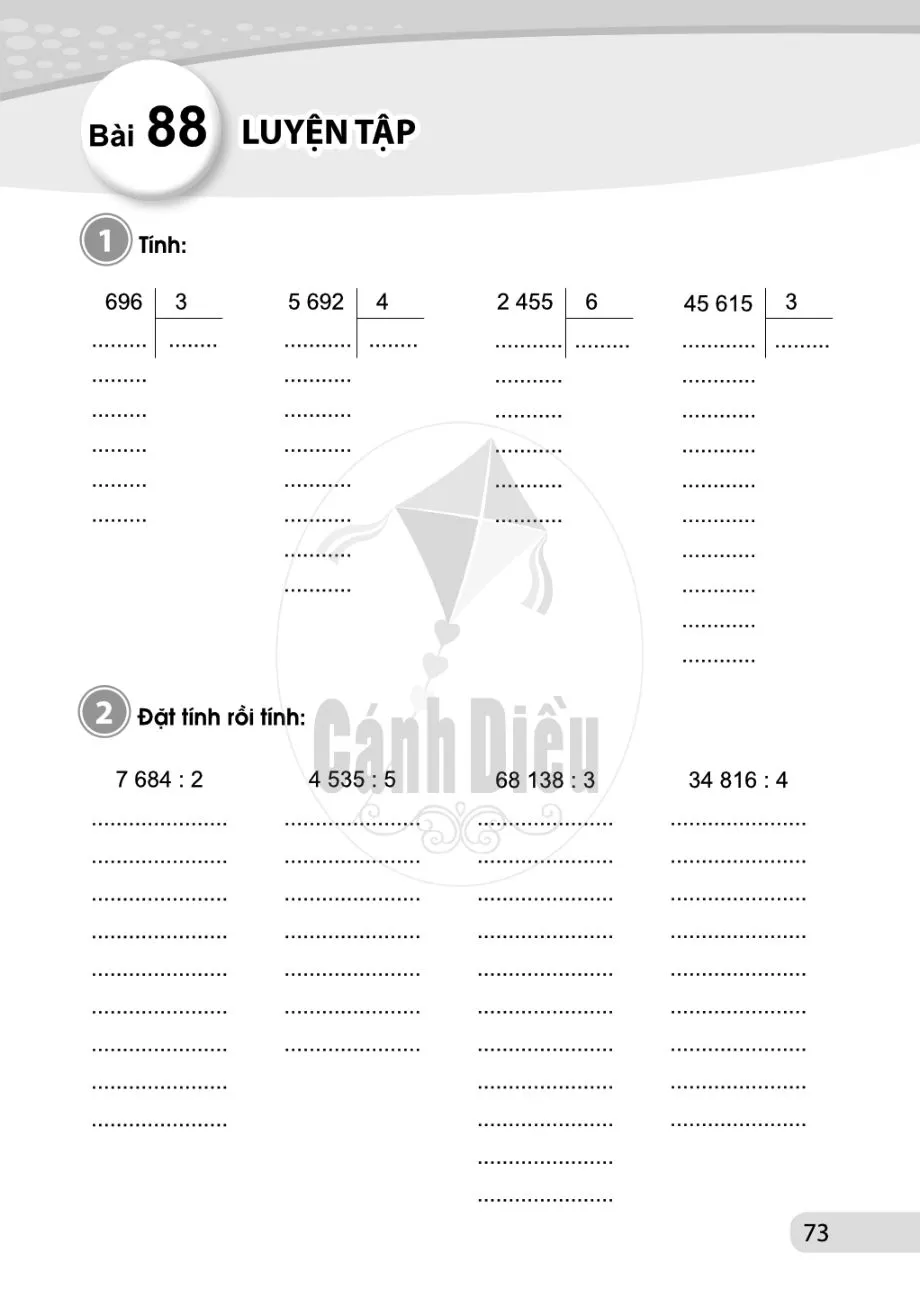 Bài 88. Luyện tập