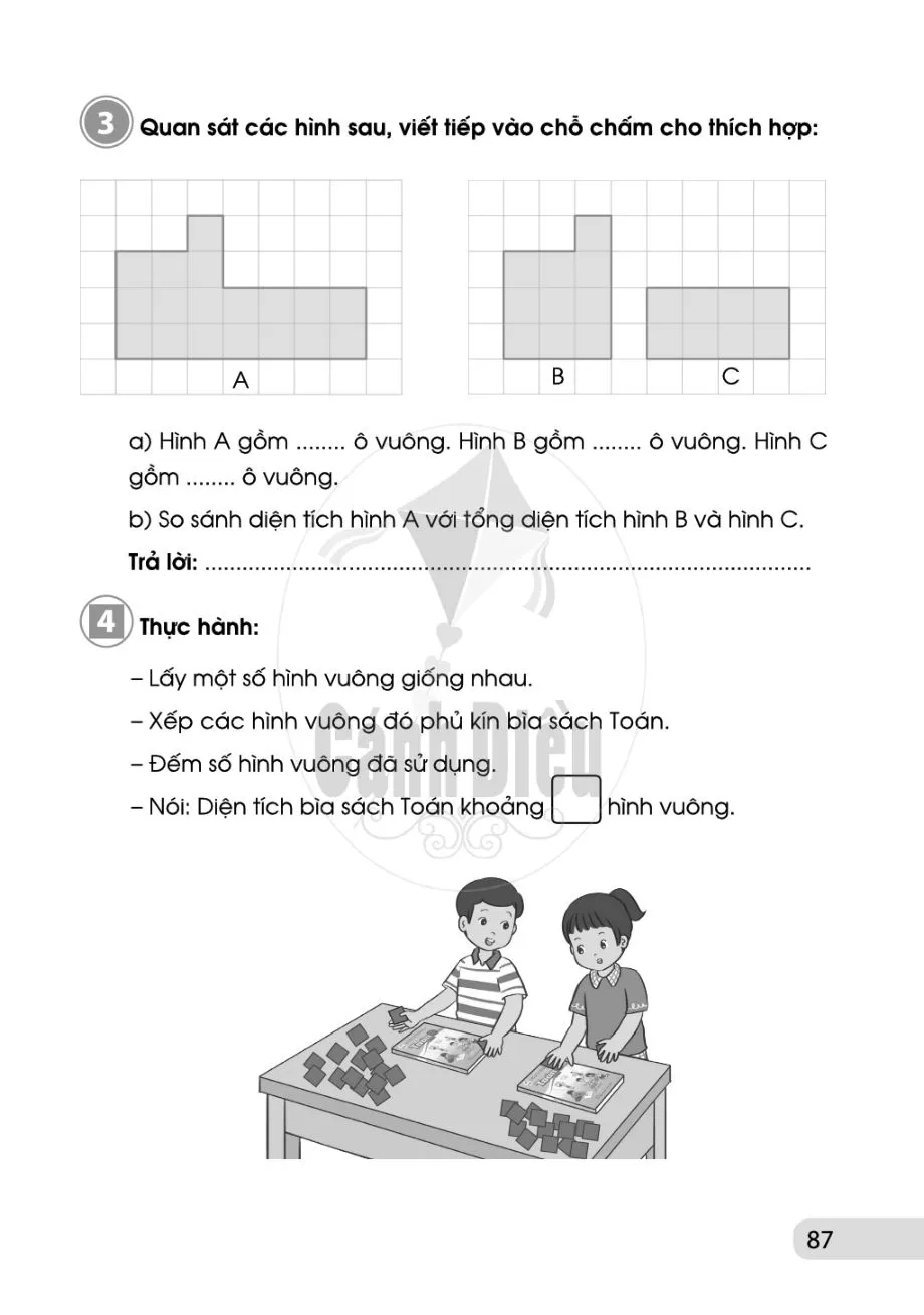 Bài 93. Diện tích một hình 