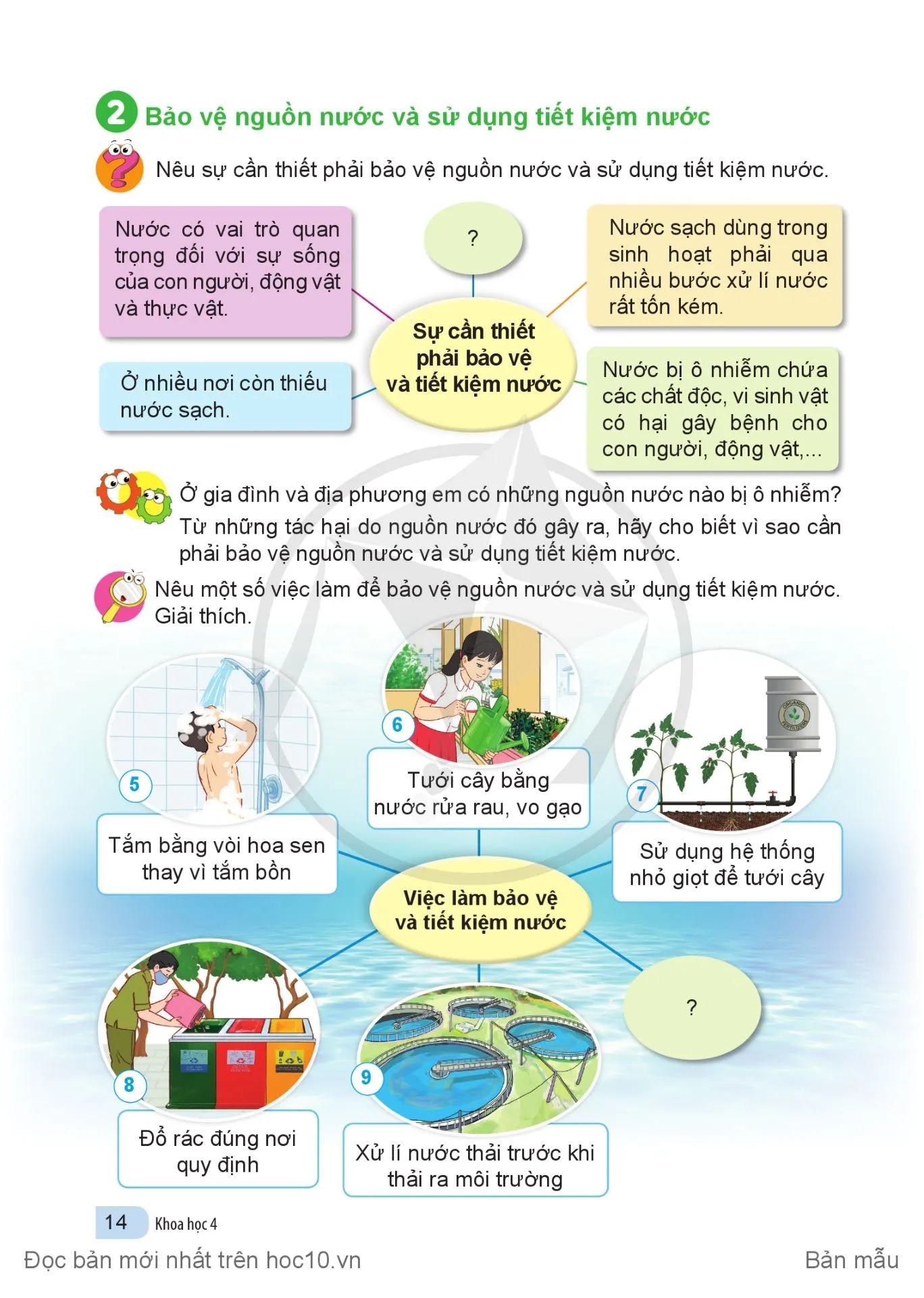 Bài 3. Bảo vệ nguồn nước và một số cách làm sạch nước