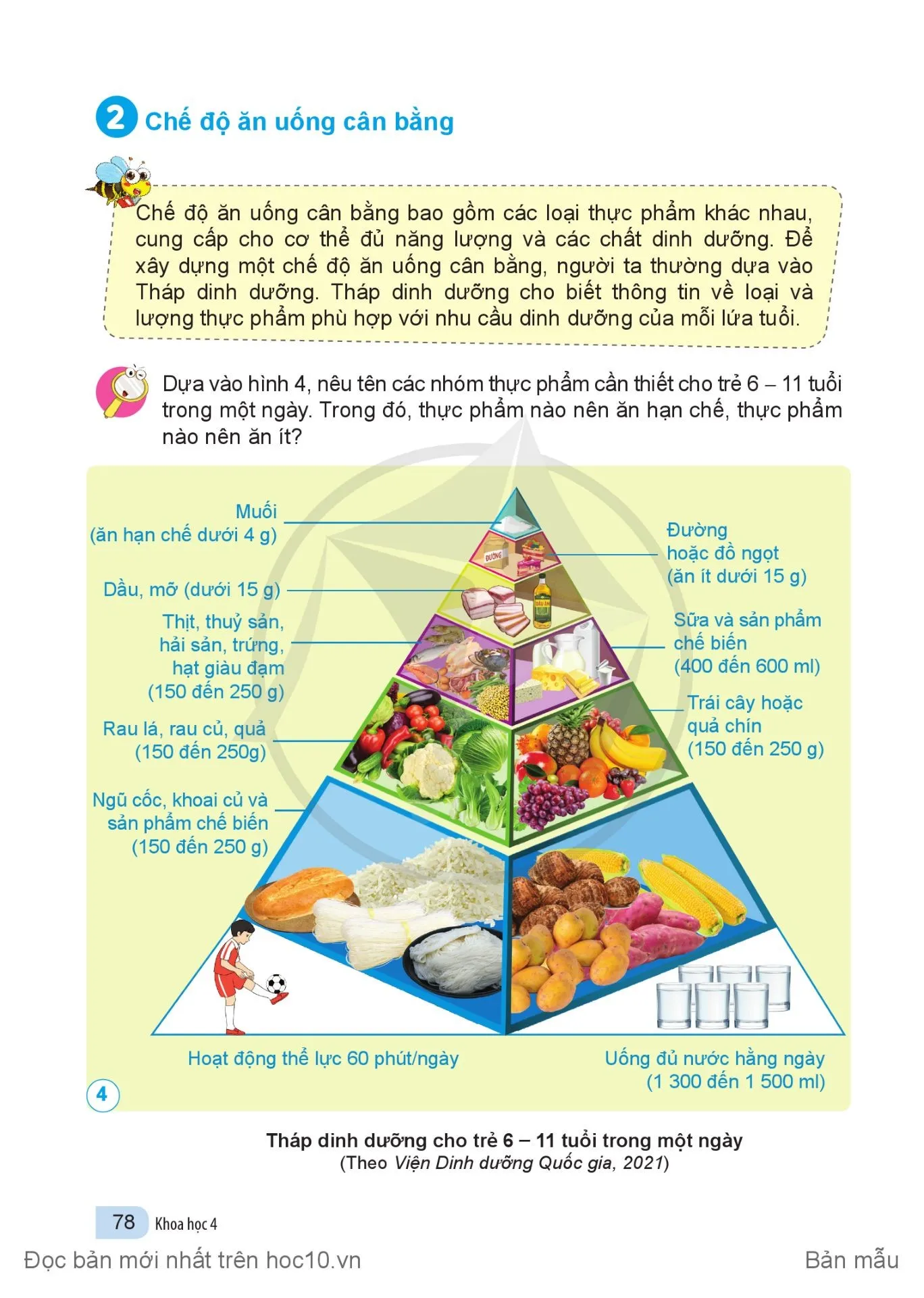 Bài 18 Chế độ ăn uống