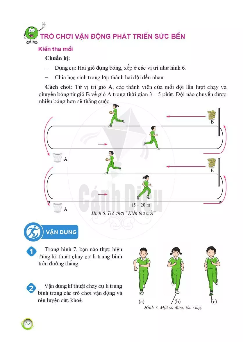 Bài 1: Kĩ thuật chạy giữa quãng 