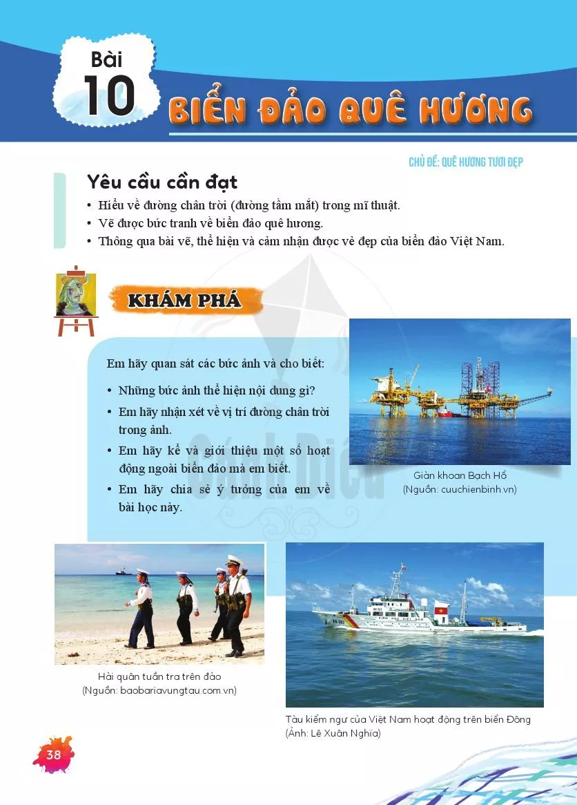 SGK Scan] ✓ Bài 10: Biển đảo quê hương - Sách Giáo Khoa - Học Online Cùng  