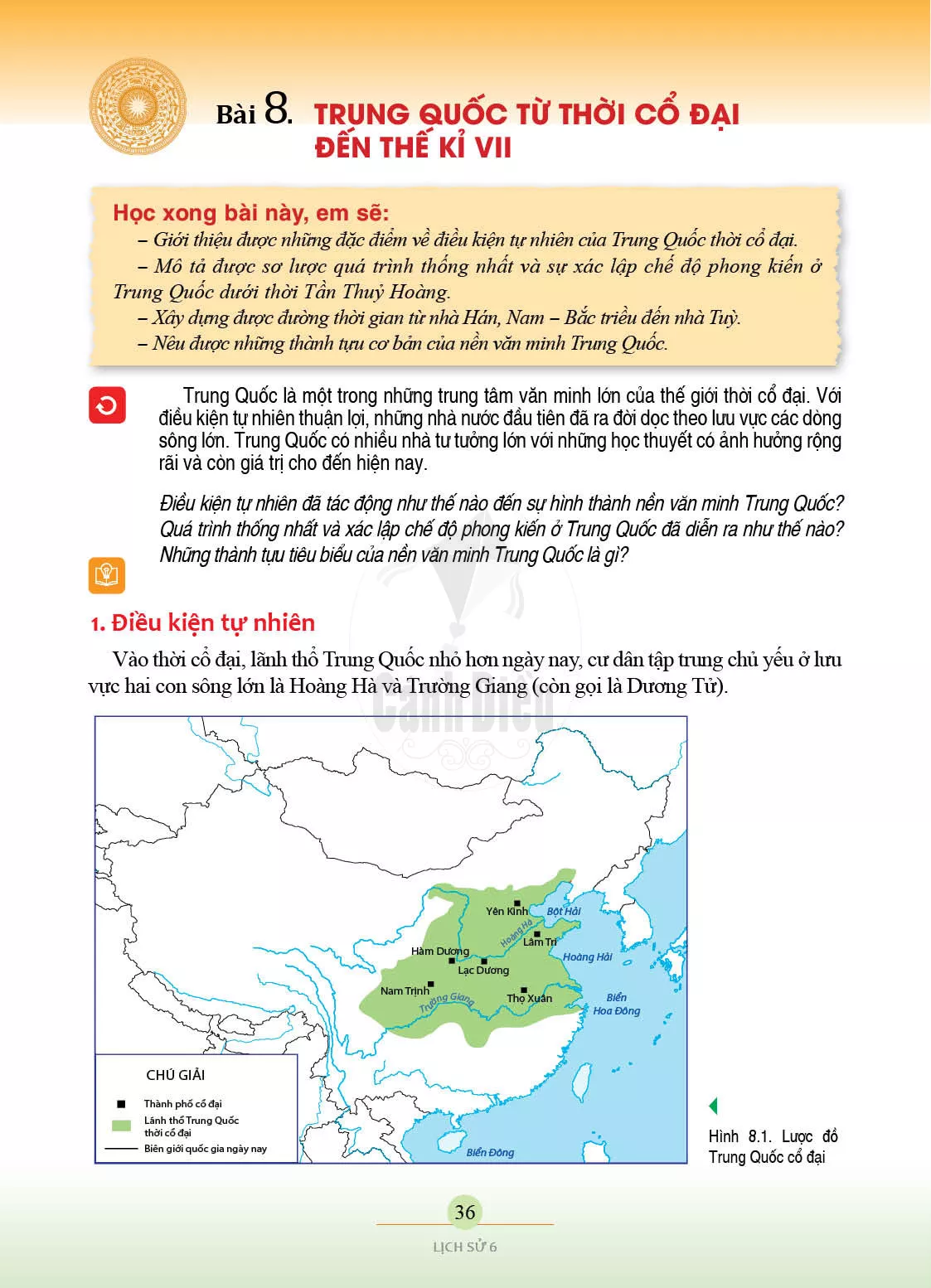 Bài 8. Trung Quốc từ thời cổ đại den the ki VII