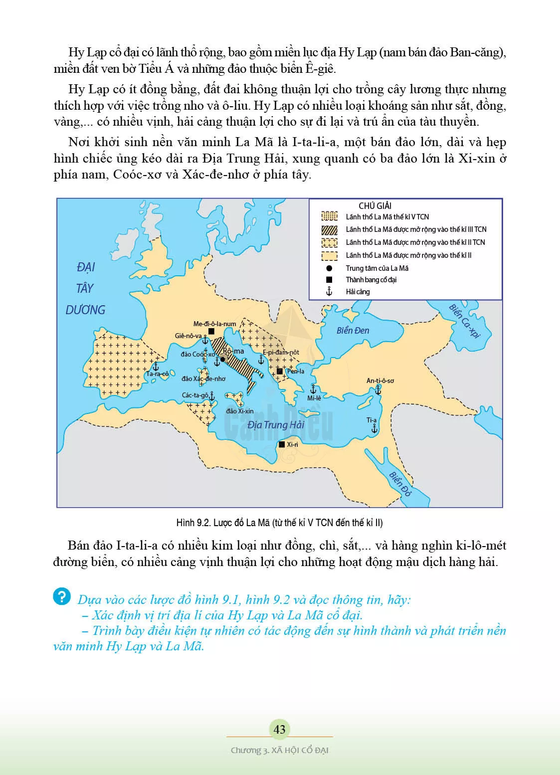 Bài 9. Hy Lạp và La Mã cổ đại