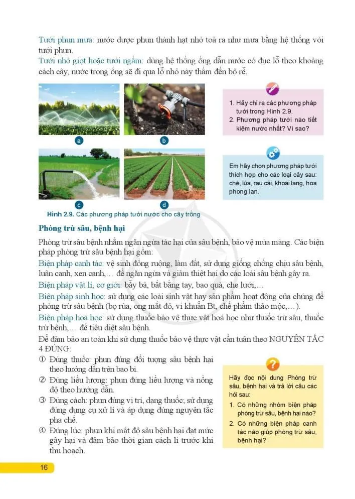 Bài 2. Quy trình trồng trọt