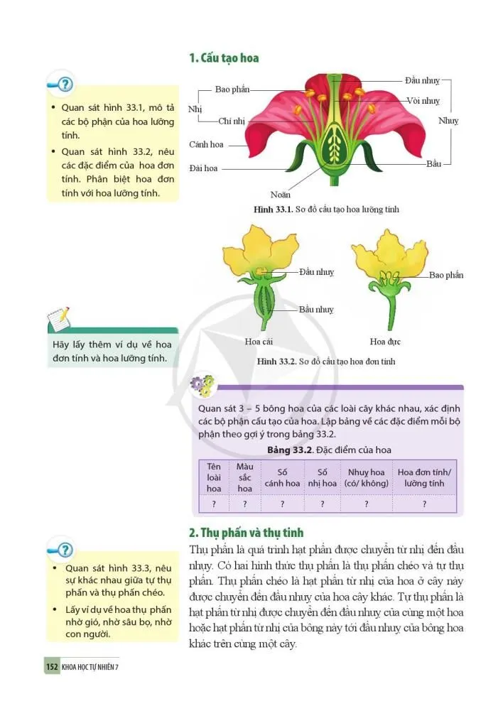 33. Sinh sản hữu tính ở sinh vật