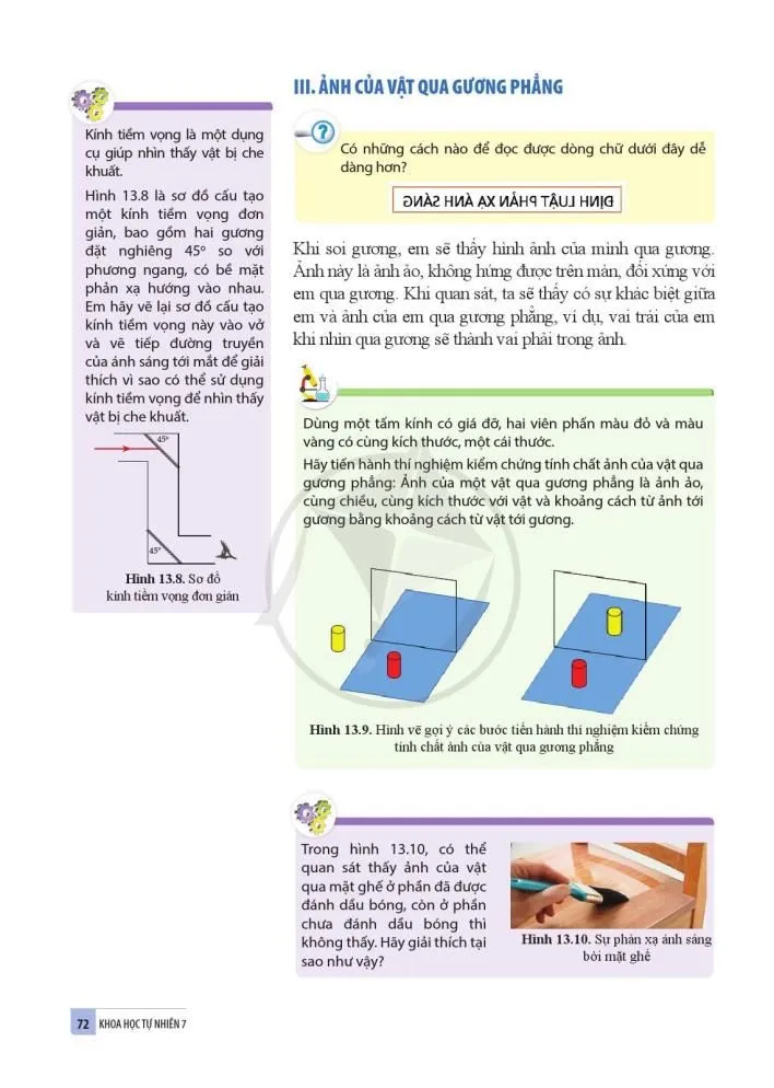 13. Sự phản xạ ánh sáng