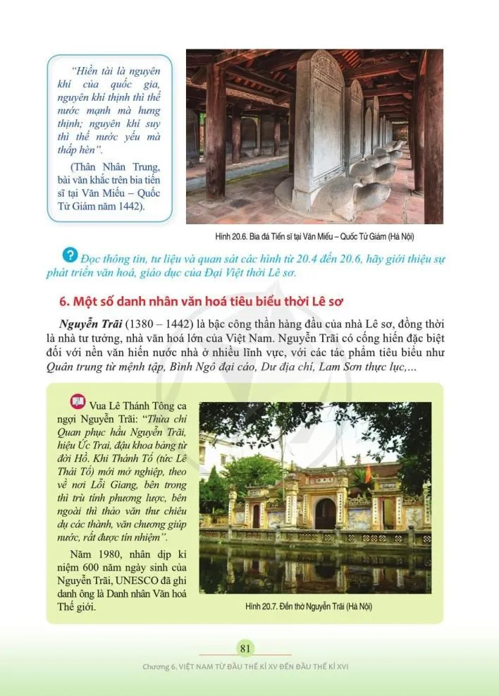 Bài 20. Việt Nam thời Lê sơ (1428-1527)